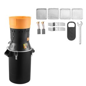 Electric Grain Mill Grinder, 600W High Power Commercial Spice Grinder, 6.6 Gal Pulverizer Powder Machine with Galvanized Sharp Blades, for Dry Gr