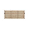 Hand Painted Wood Plank Panel Wall Decor